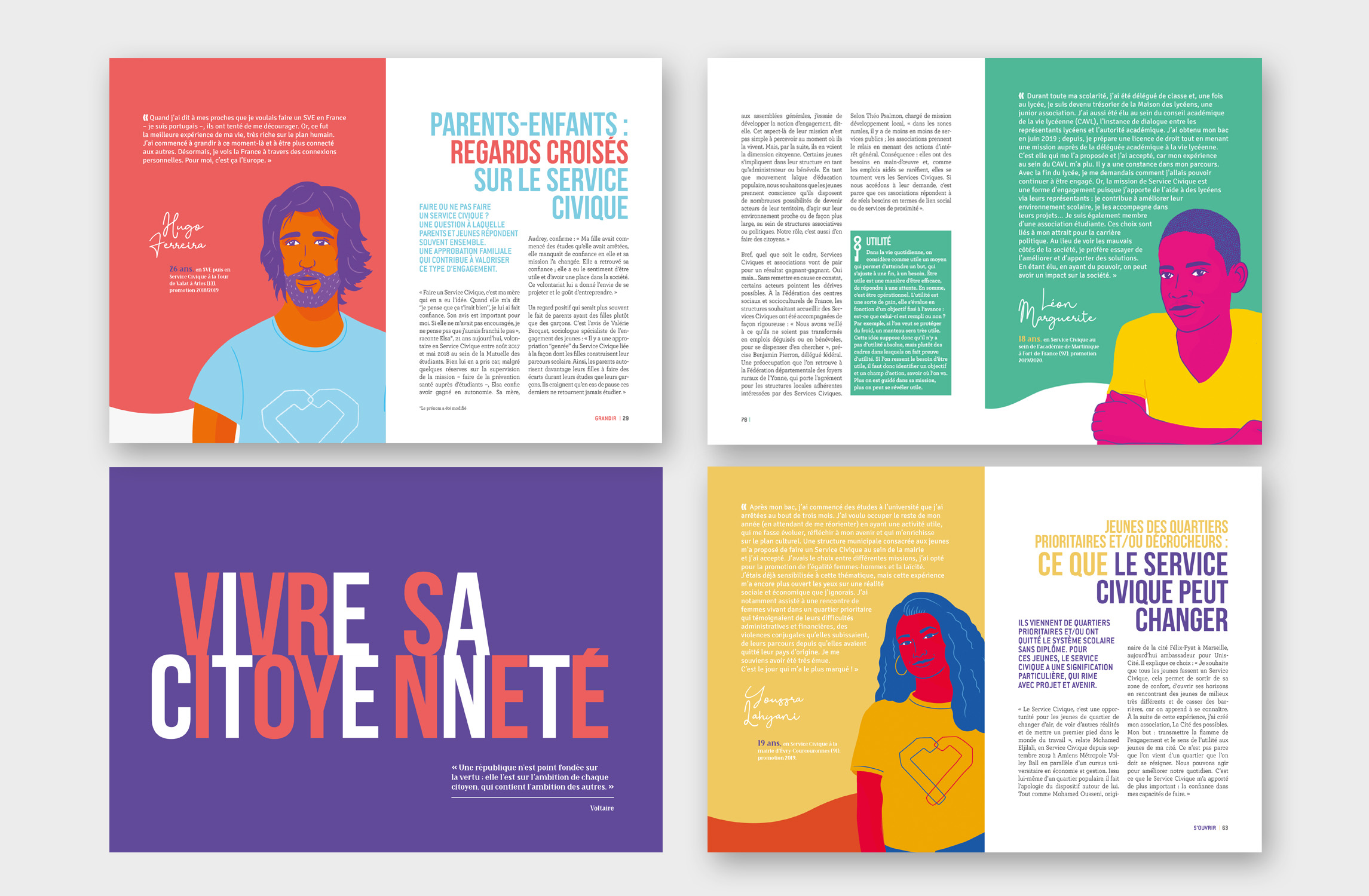 Et si on s’engageait service civique Et si on s'engageait service civique