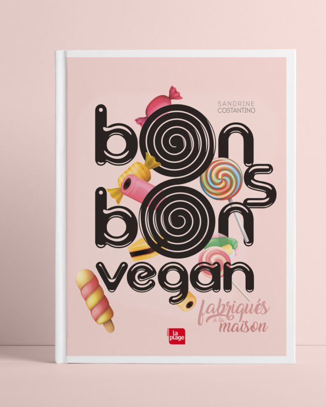 bonbons vegan la plage